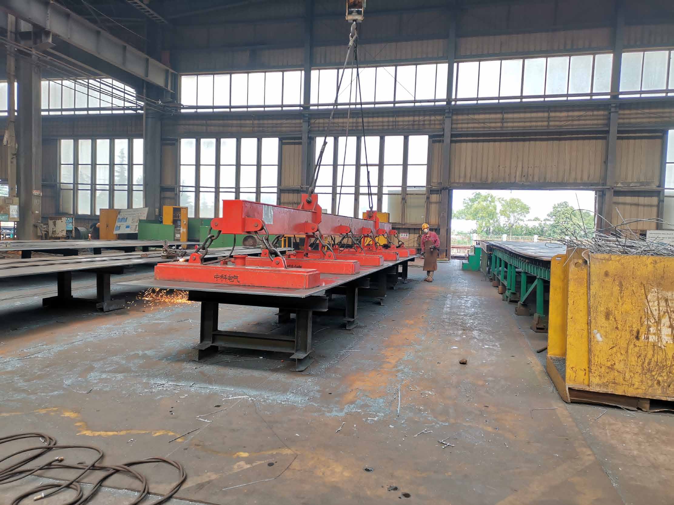 large lifting capacity Series MW84 magnet lifting for steel plates and coiled strip