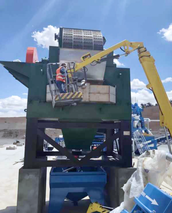 DLS Series High-Efficiency Vertical-Ring High-Gradient Magnetic Separators