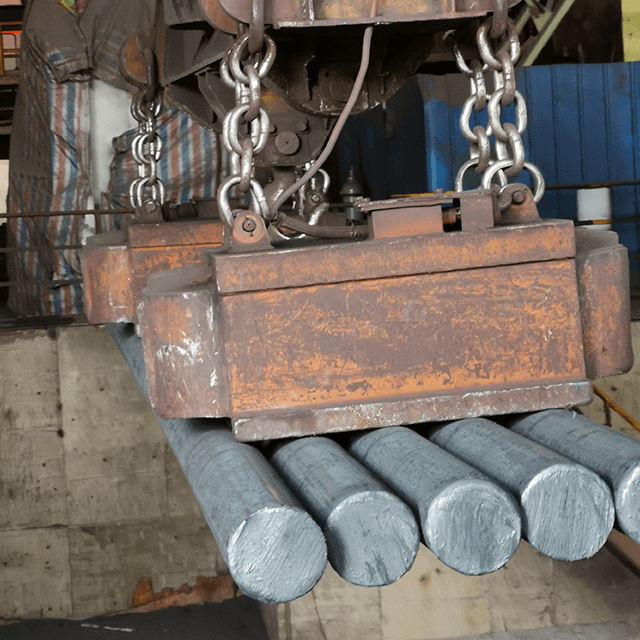 Electromagnet MW22 Lifting Magnet for Steel Tube and ingots