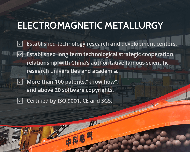 Lifting Magnet, Cable Reel, Electromagnetic Stirrer Manufacturer & Supplier  - Zhongke Electric