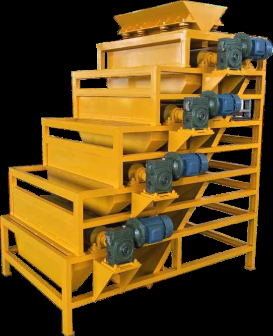 CR Series Permanent Magnetic Rollers Belt Magnetic Separator
