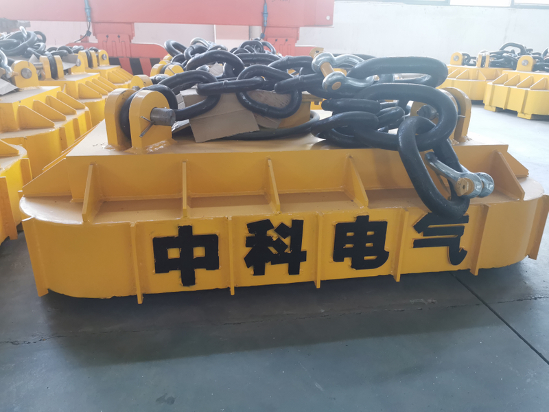 Safe 220v Series MW12 lifting magnet for bundled rebars 