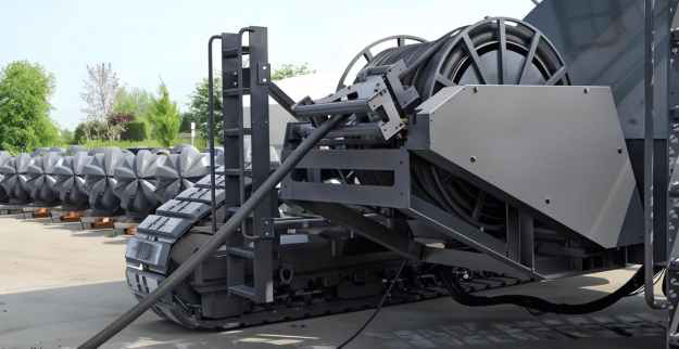 Motorised cable reel