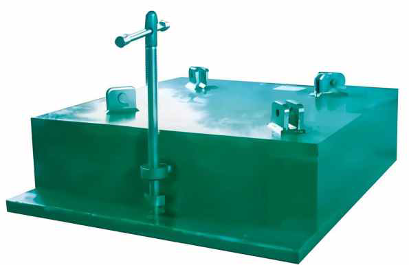 Suspended Magnetic Separator Equipment Setup