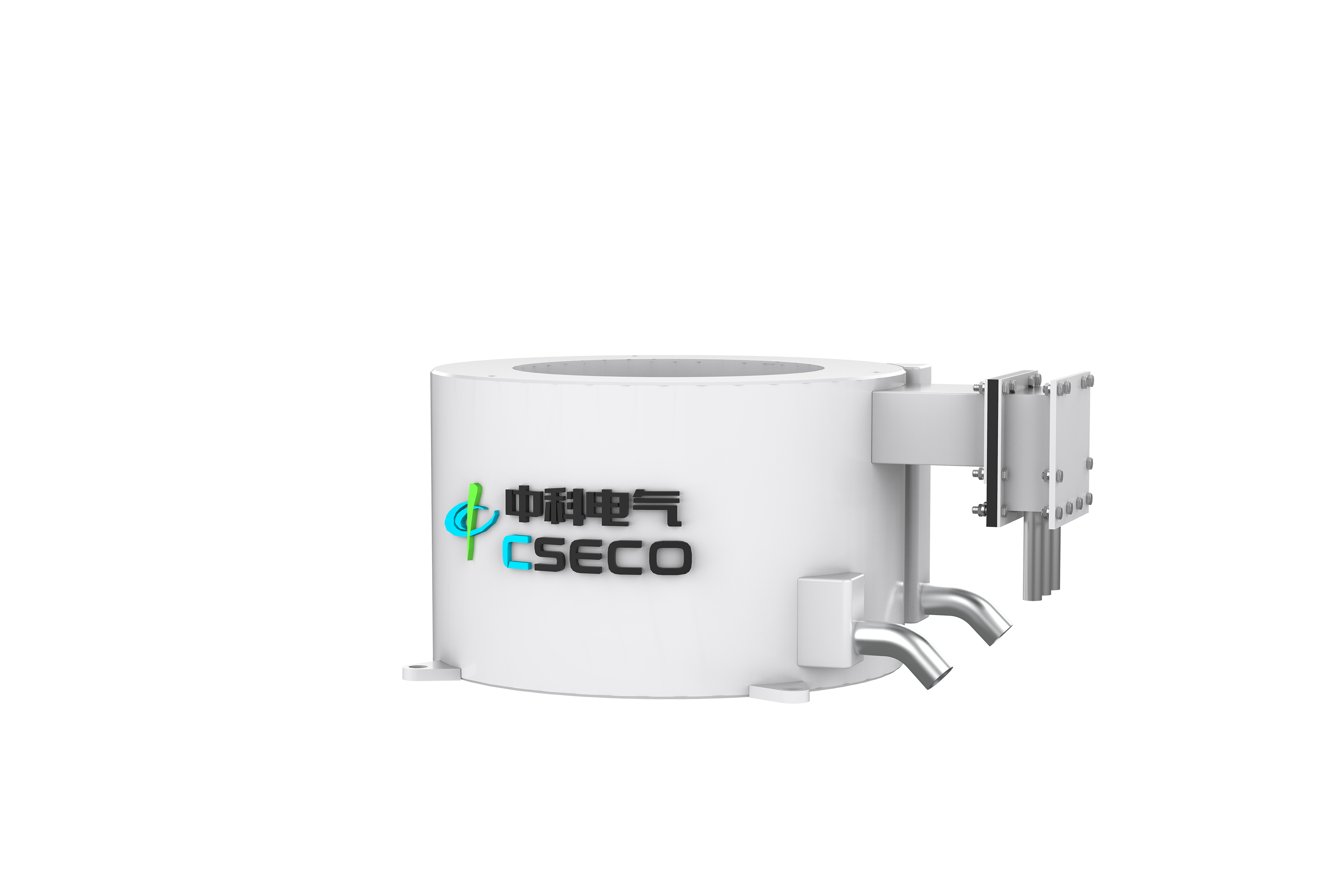 Electromagnetic stirrer in continuous casting